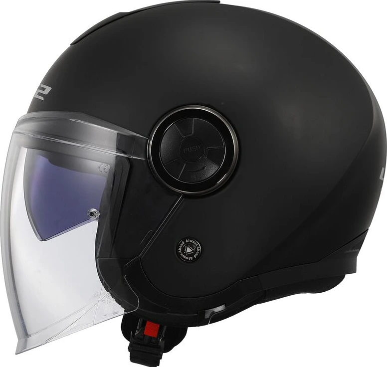 LS2 OF620 CLASSY SOLID helmet - S, Matt Black