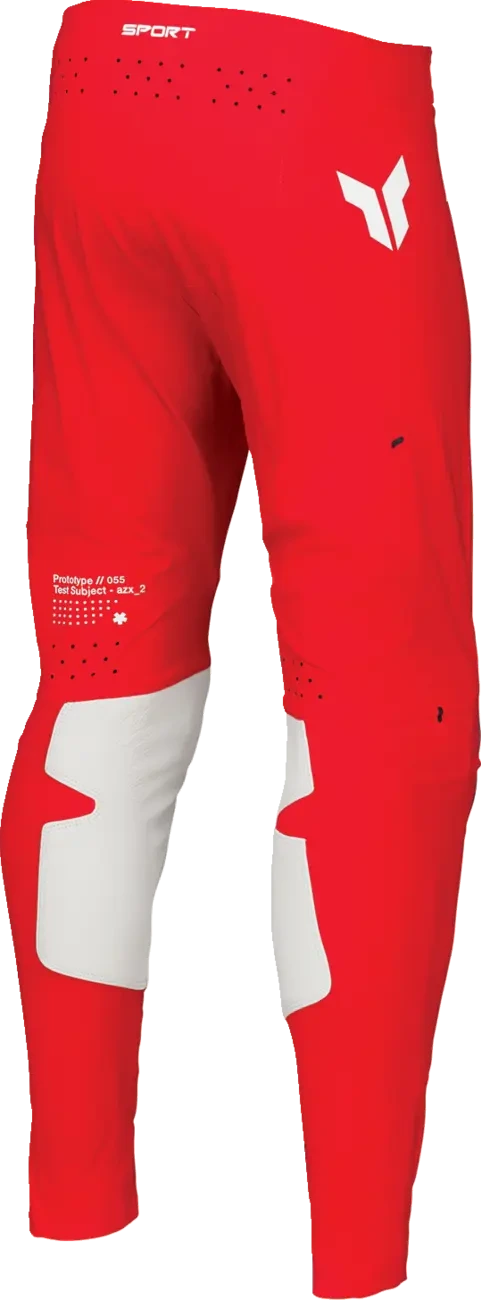 PANT SPORT RIOT BLACK/RED 38
