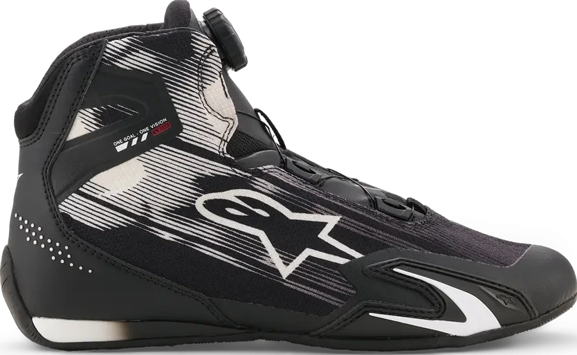 SHOE CELER VENTED BLACK/WHITE 6