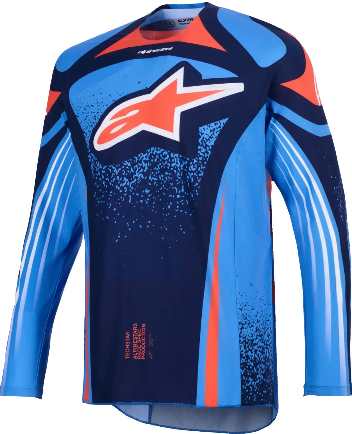 JERSEY TECHSTAR NOMUR NAVY/OR/BLU 2X