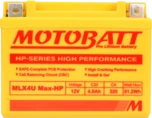 Motobatt Литиевая батарея MLX4U Max-HP