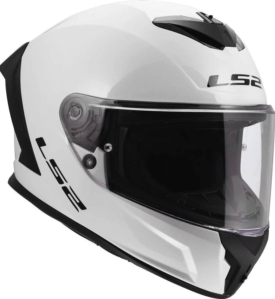 LS2 FF820 RAPID III SOLID Helmet - L, Gloss White