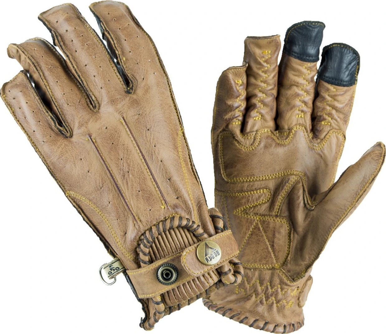 By City Second Skin gloves ladies mustard, Yellow, M