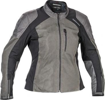 Halvarssons Textile Jacket Arvika Woman Black/grey 44