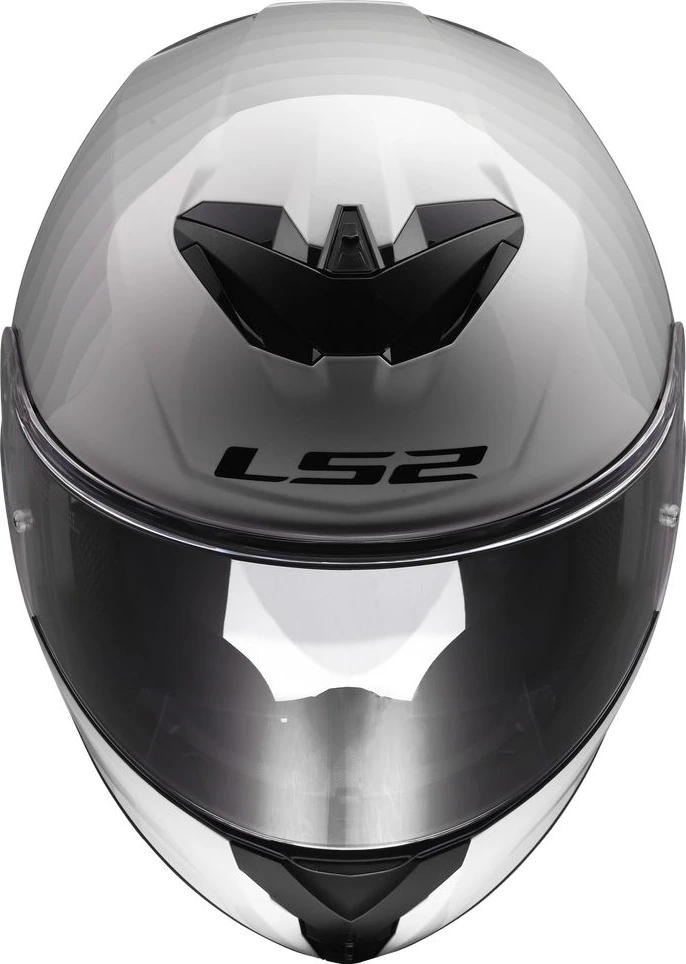 LS2 FF820 RAPID III FLOW Helmet - White Grey, 3XL