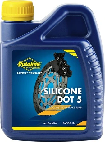 Putoline DOT 5 Silikoninis stabdžių skystis - 500 ml (12)