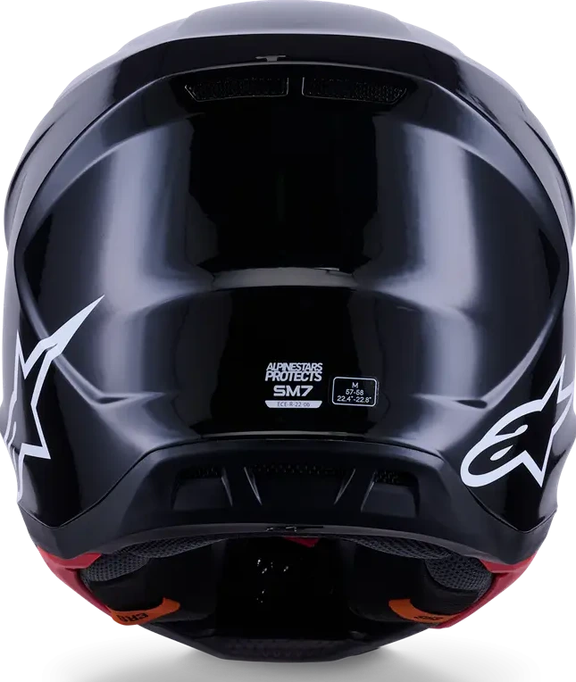 HELMET SM7 BLACK-GLOSS XS