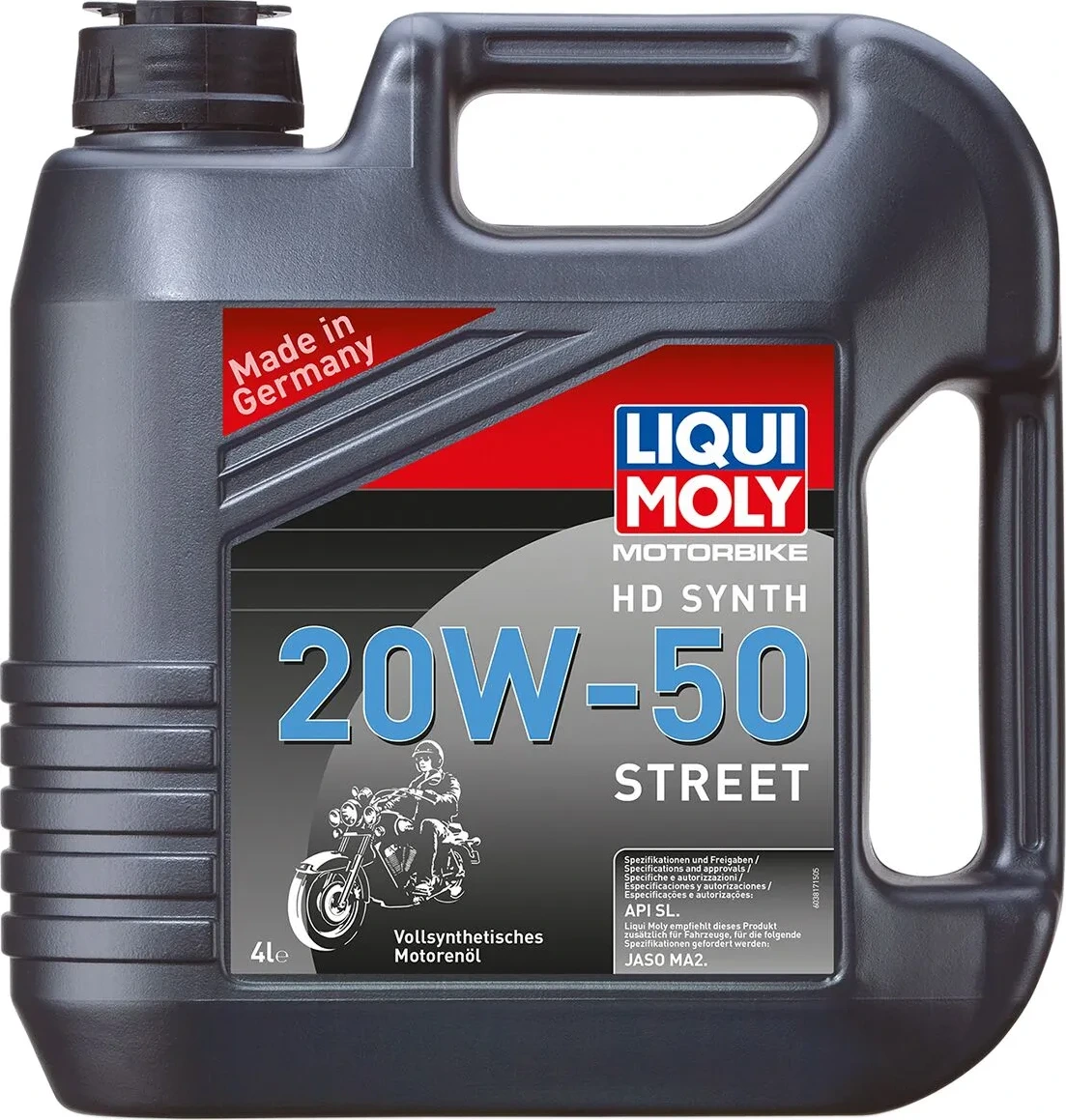 HD SYNT 20W-50 STREET 4L