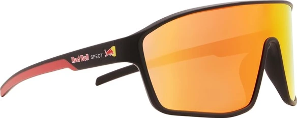Spect Red Bull Daft Sunglasses Soft Black/Red w Brown Red Mirror lens