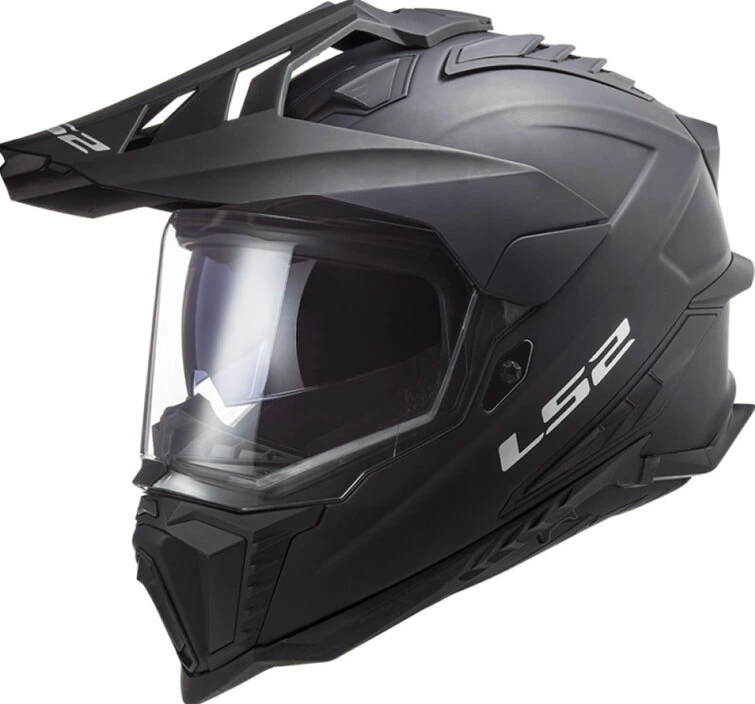 LS2 MX701 EXPLORER SOLID Helmet - L, Matt Black