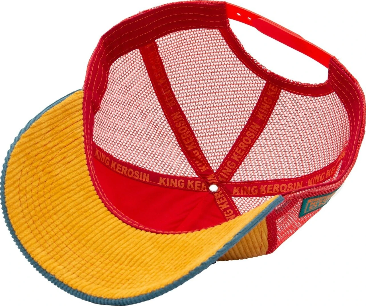King Kerosin California cap senf, Orange
