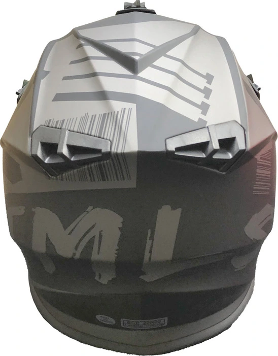 Timeless MX Terrain Flow helmet mattblack/grey, L