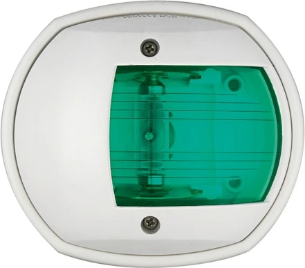 Compact 12 navigation light white - green