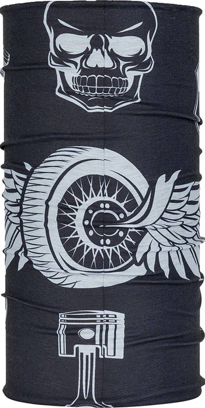 Army Surplus Wrap Biker Coolmax tunnel, Black, One size fits most