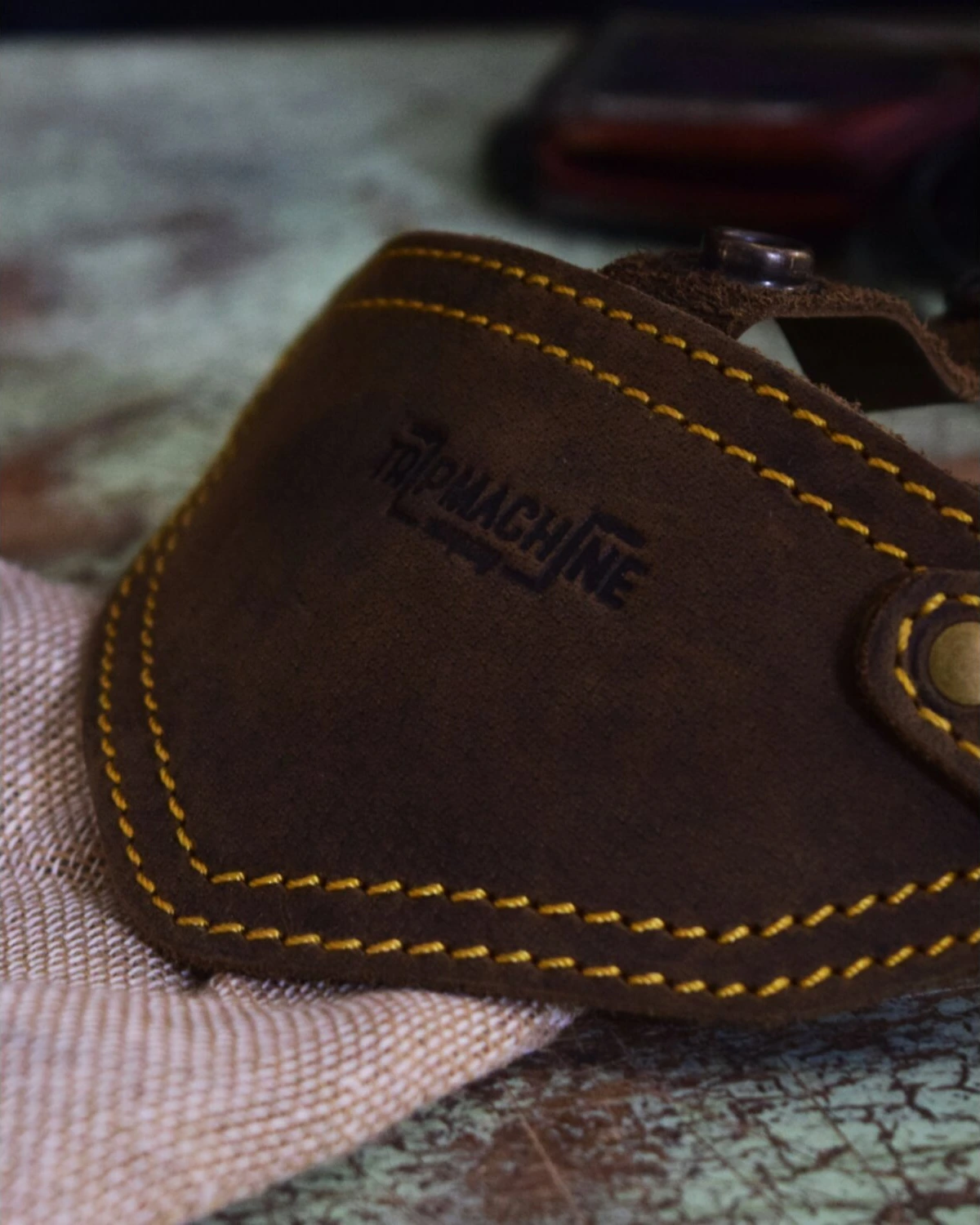Trip Machine Shoe protector, classic Brown, tobacco