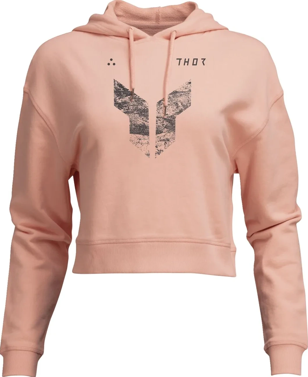 HOODIE WOMEN CROP ICONIC PK LG