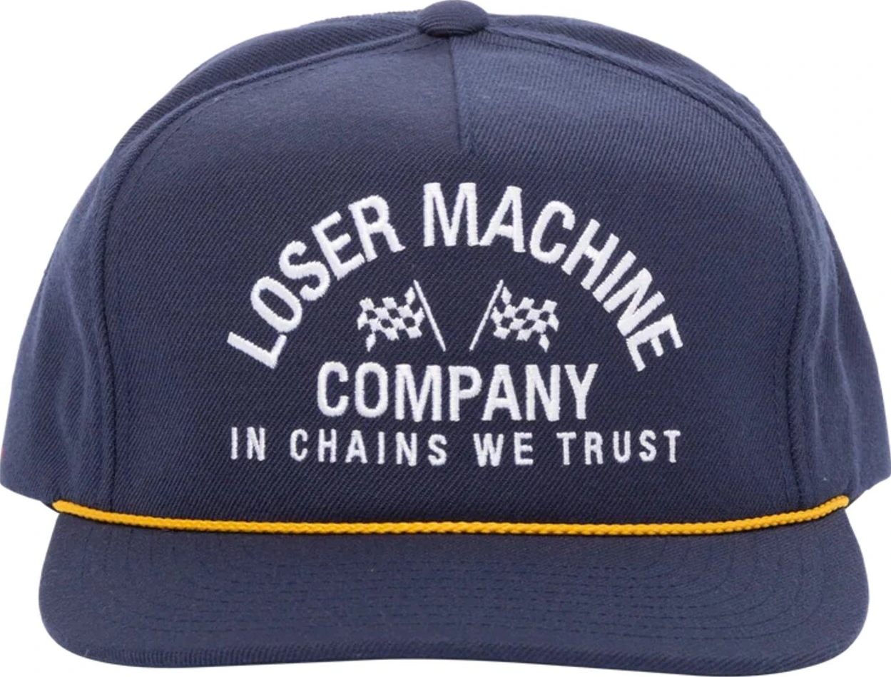 Loser Machine Raceway Redux trucker cap navy