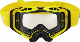 Black Yellow/Clear Visor