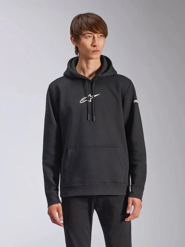 Alpinestars Hoodie Frontal Black, XXL