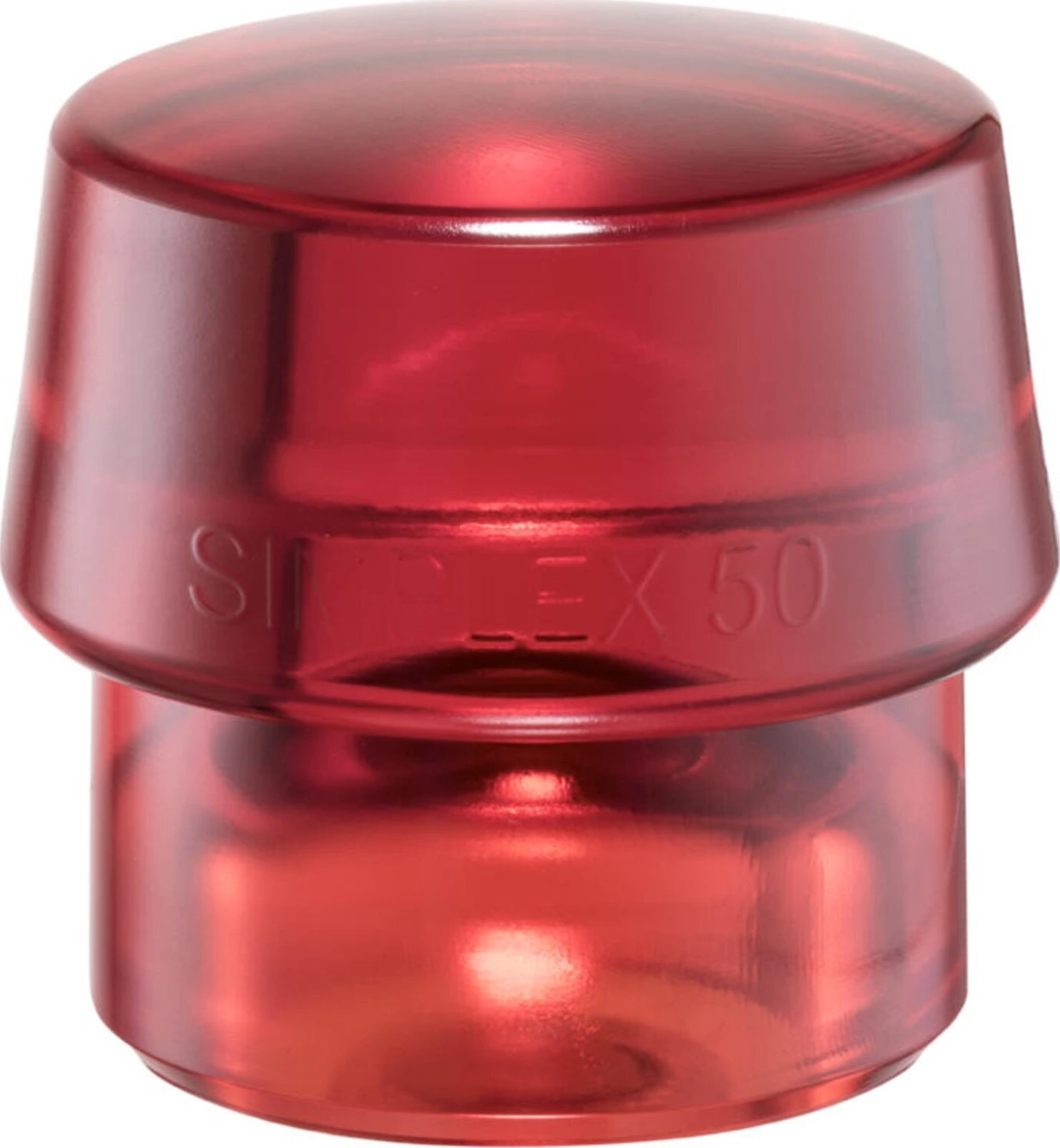 Halder insert for Simplex mallet 30mm Plastic - Hard, Red