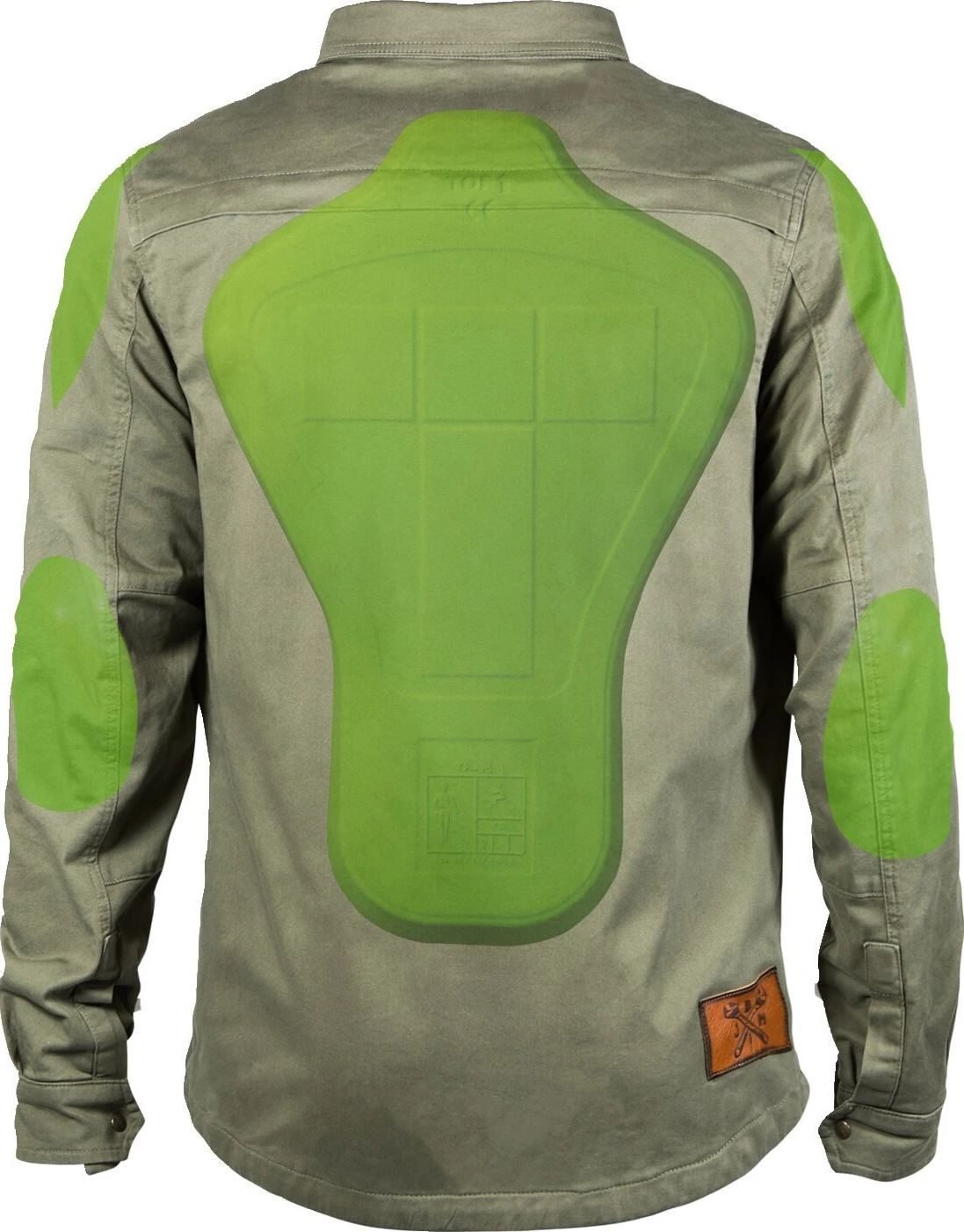 John Doe Motoshirt, olive, 3XL