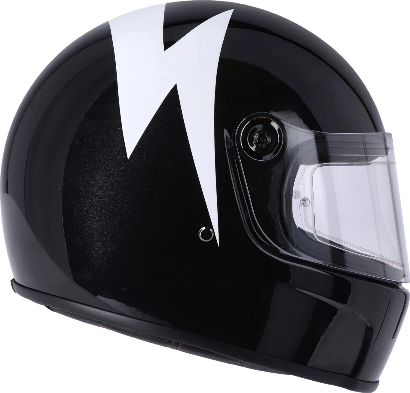 Roeg RX1 helmet, lightning Black, L, Gloss