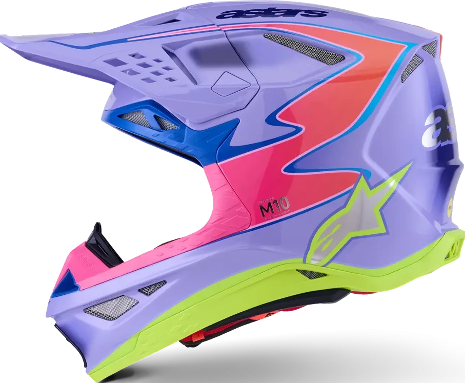 HELMET SM10 JETT PURPLE/PINK XS