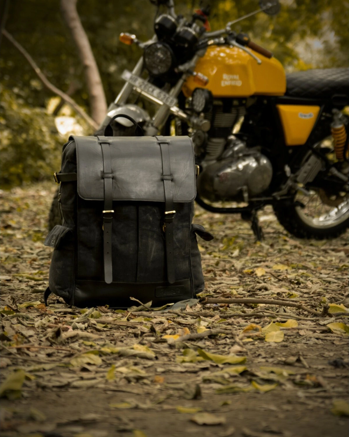 Trip Machine Rambler backpack bag, Black