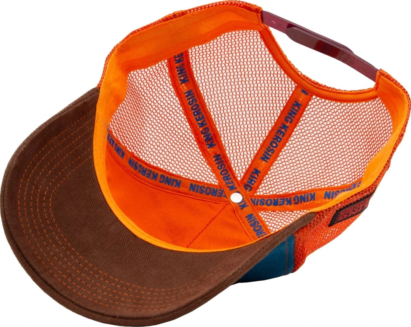 King Kerosin Lucky Bastard cap petrol, Blue