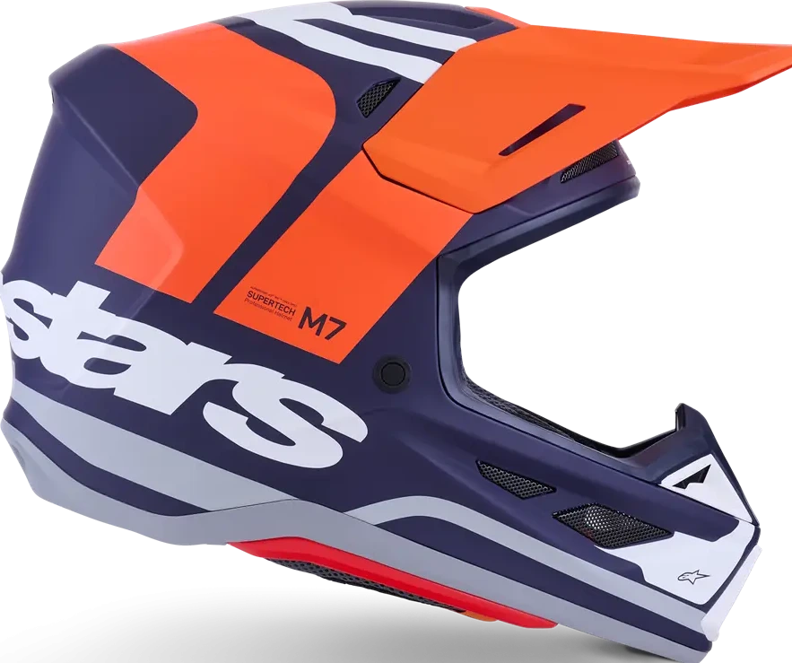 HELMET SM7 CORE ORAN/BLUE XS