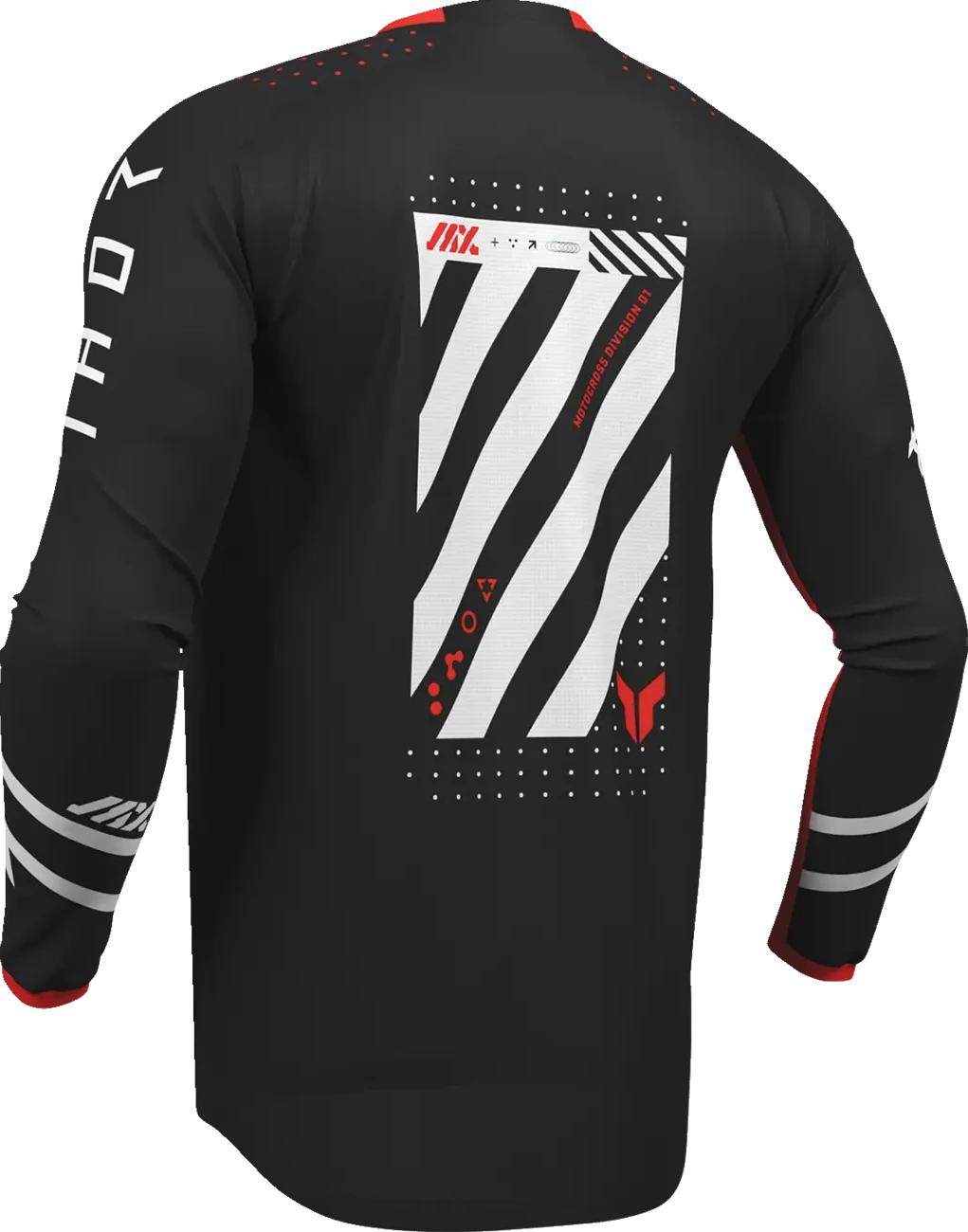 JERSEY LAUNCHMODE FUTURA BK/RD 2X