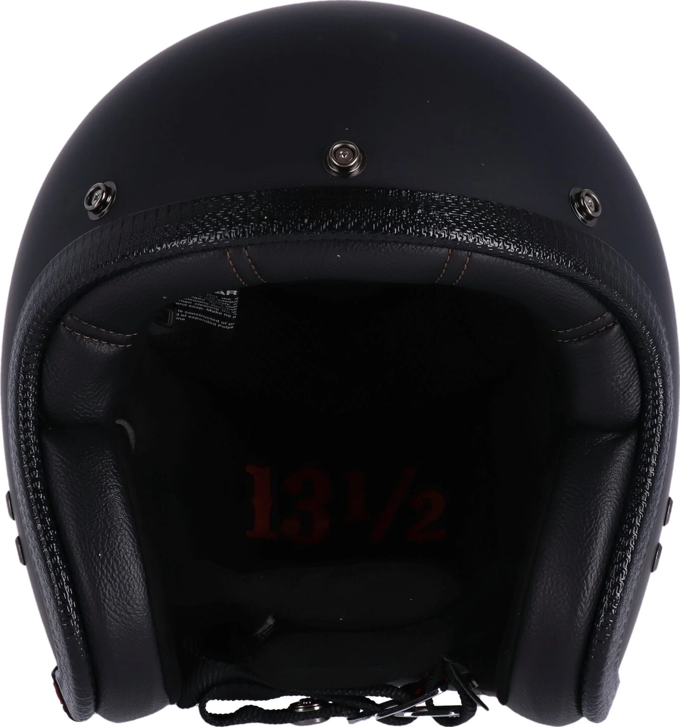13 1/2 Skull bucket helmet, Black, L, matt