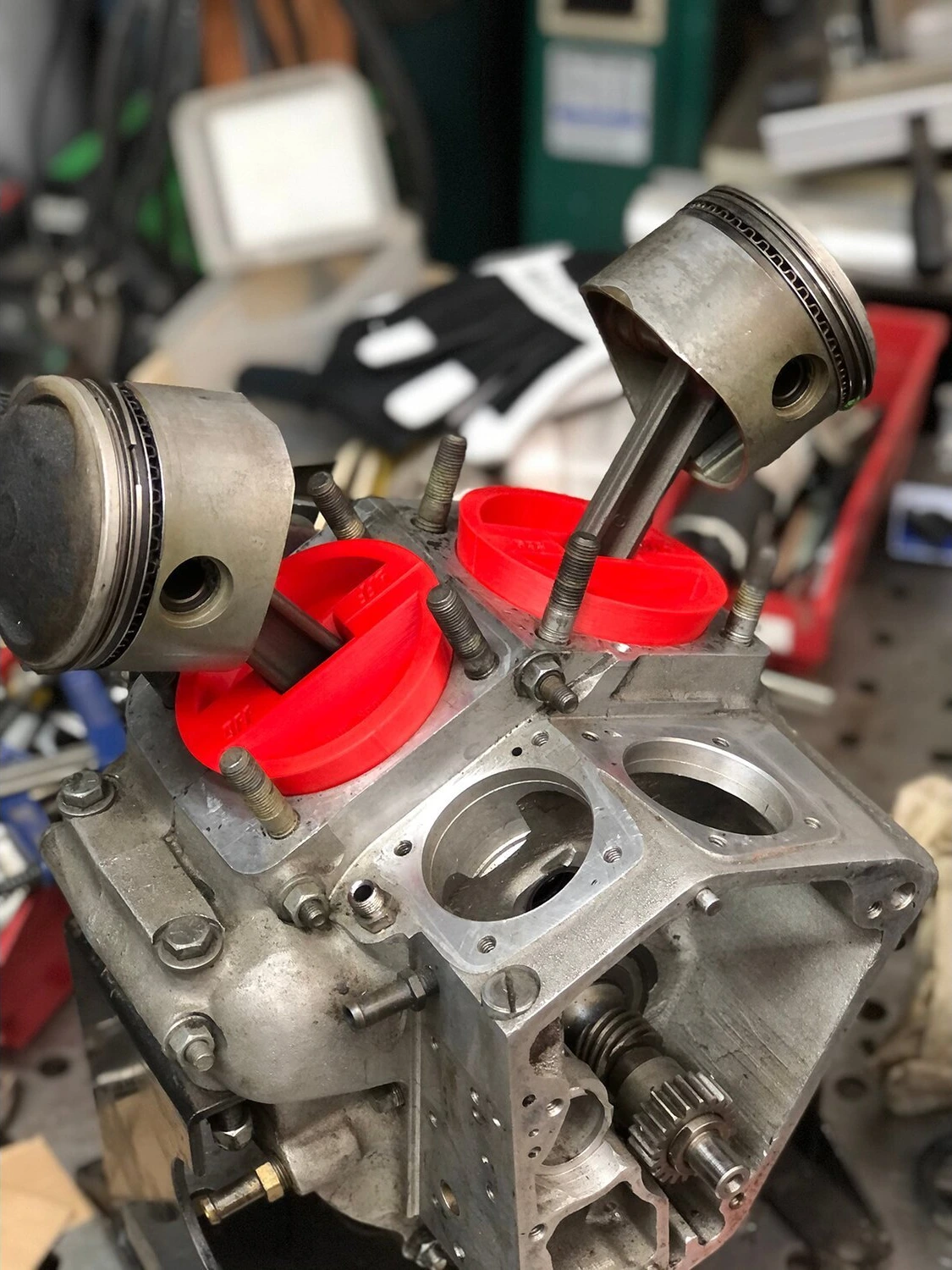 9Finger Fabrication, Evo/Shovel/XL case bore plug set
