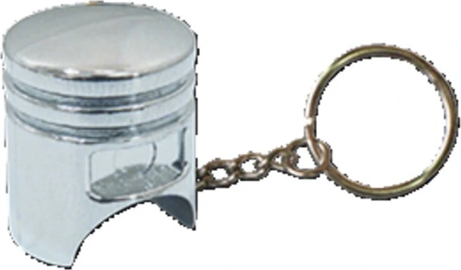 Triktopz Piston key chain, Silver