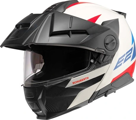 Schuberth Helmet E2 Defender White/Blue, 63 2XL