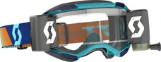 Scott Goggle Fury WFS royal blue/orange clear works