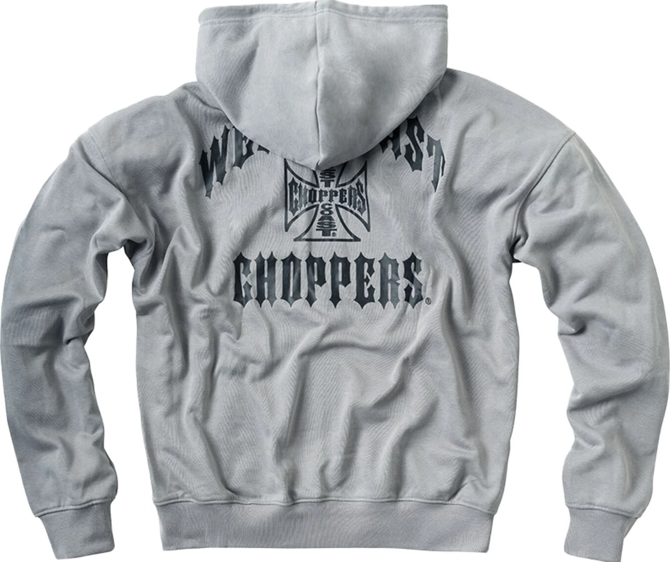 WCC Iron Oversized zip hoodie, Gray, M