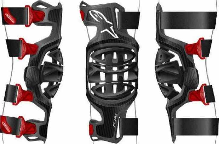 Alpinestars Binoic 10 Carbon Knee brace left M