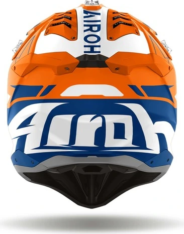 Airoh Helmet Aviator 3 Spin Orange Fluo Matt XS