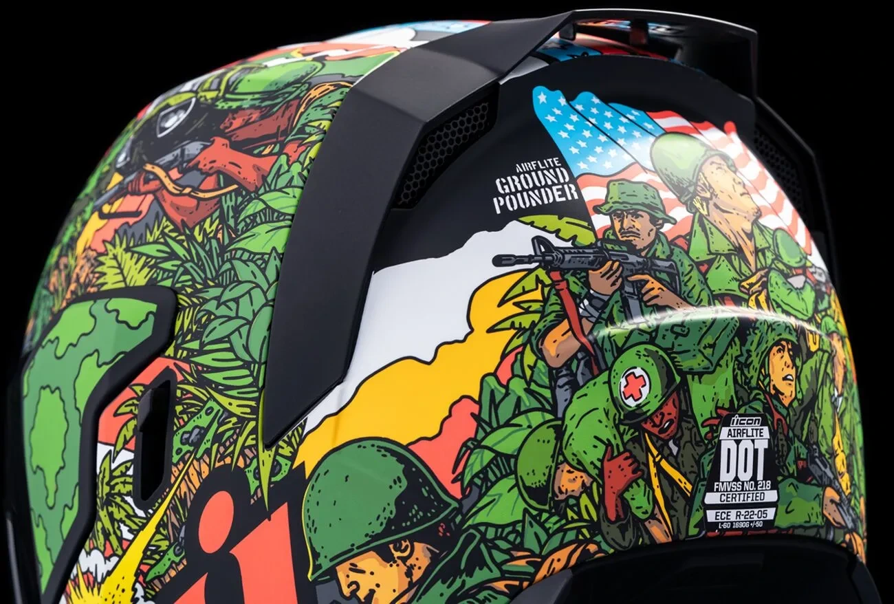 HELMET AIRFLITE GP23 GREEN XS