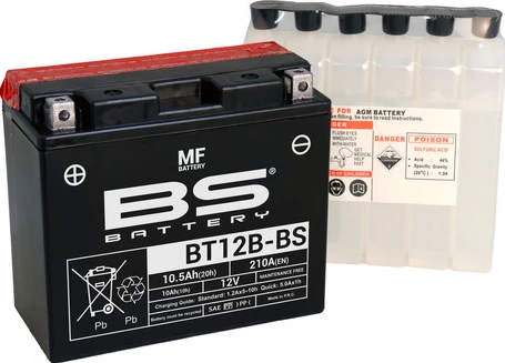 BS Battery BT12B-BS MF (cp) Bezapkopes