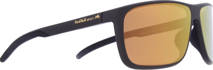 Spect Red Bull Tain Sunglasses Matt Metallic Black w Gold Mirror