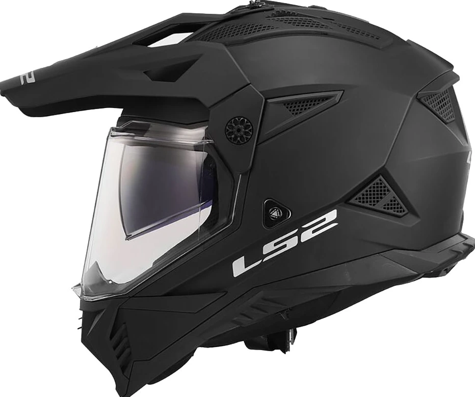 LS2 MX702 PIONEER II Solid helmet - S, Matt Black