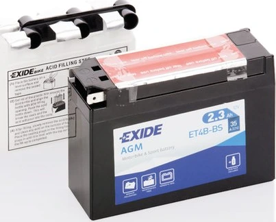 Exide akumuliatorius ET4B-BS