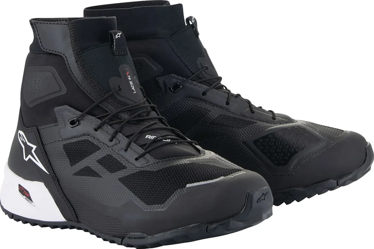 SHOE CR-1 BLACK/WHITE 6