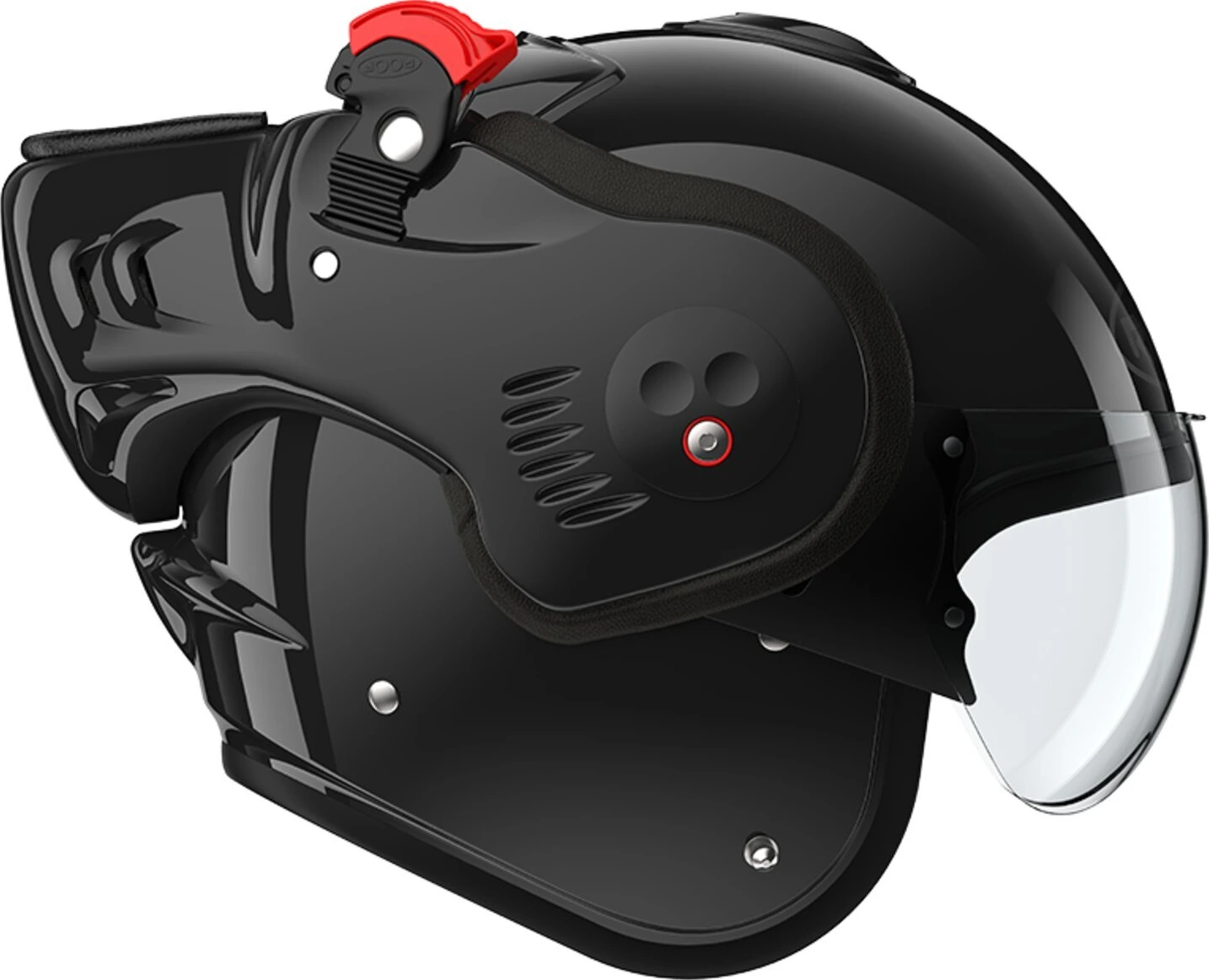 Roof Boxer Alpha helmet, Black, M, Gloss