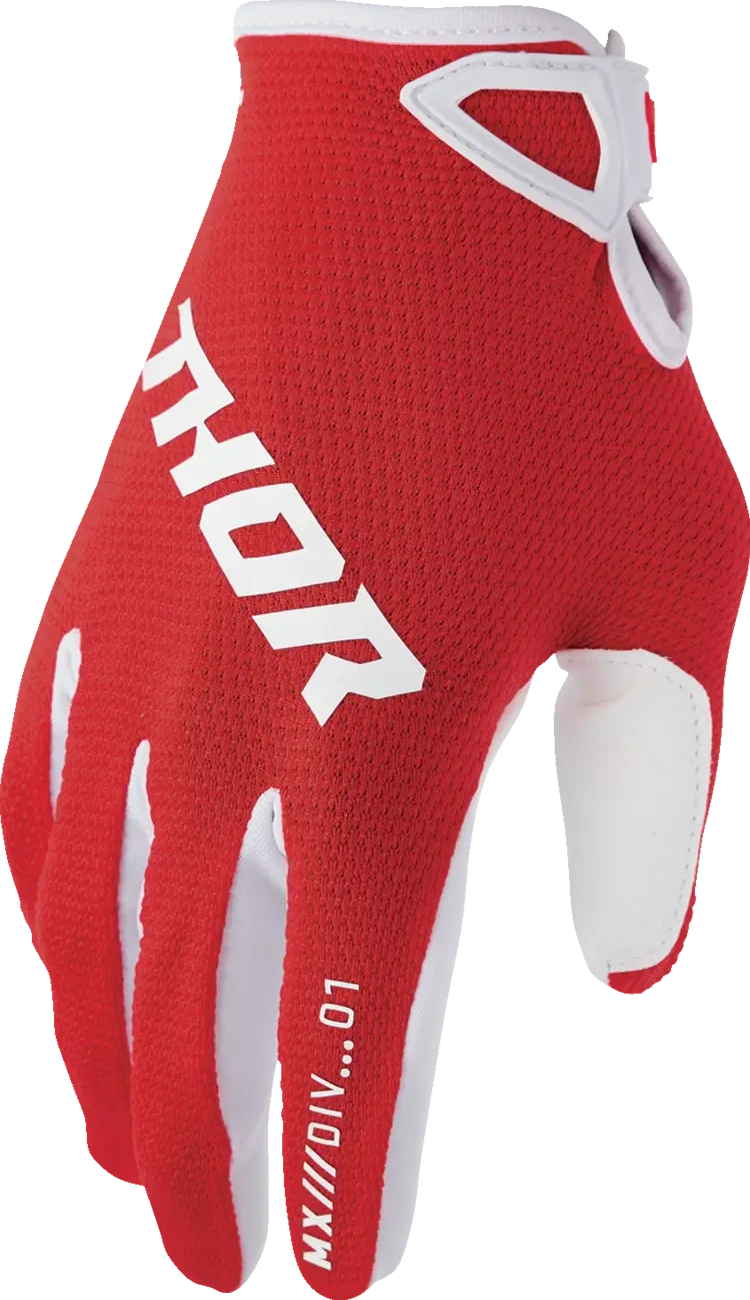 GLOVES RIDEMODE STATIC RED XS