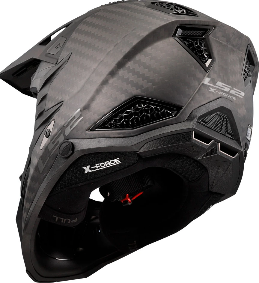 LS2 MX703 C X-FORCE PRO FIM Helmet - Matt Carbon, XL