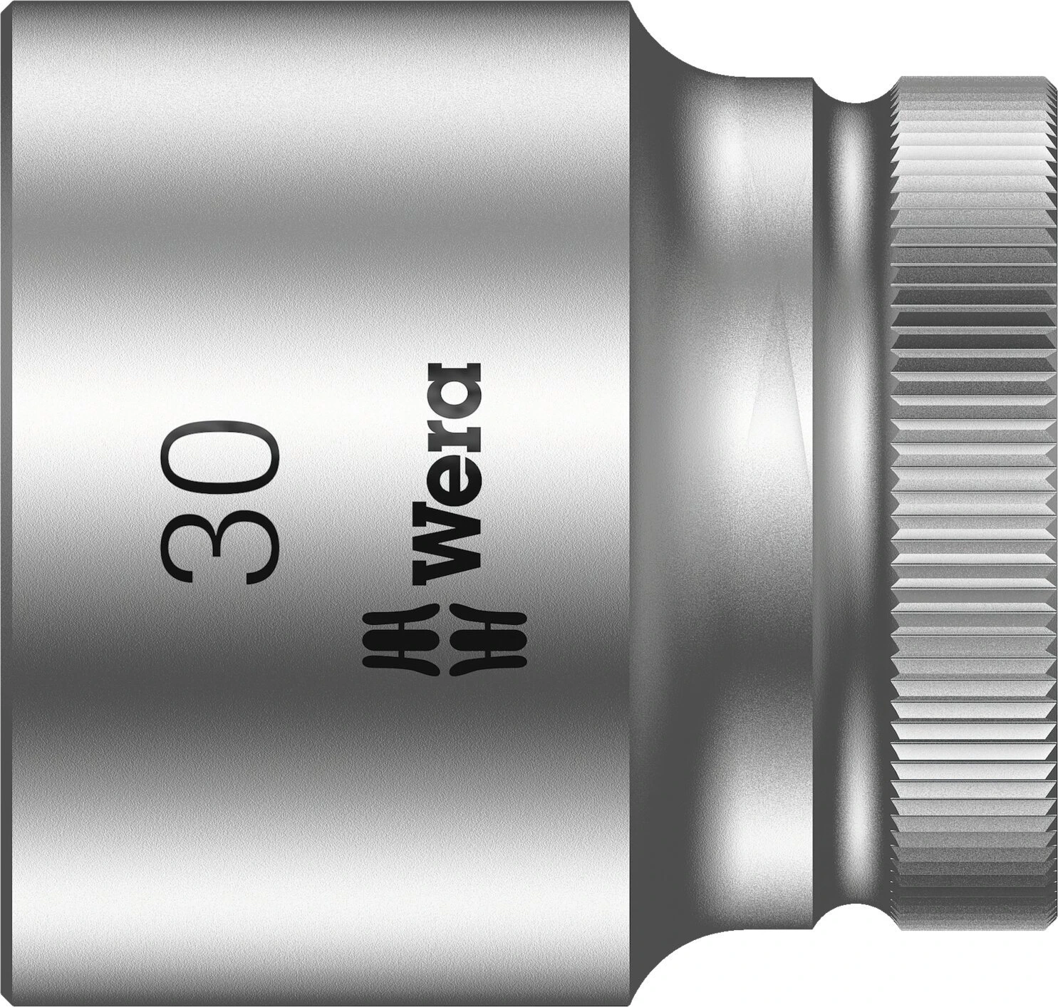 Wera Zyklop 1/2" socket - Metric 30.0, 30 mm, Chrome