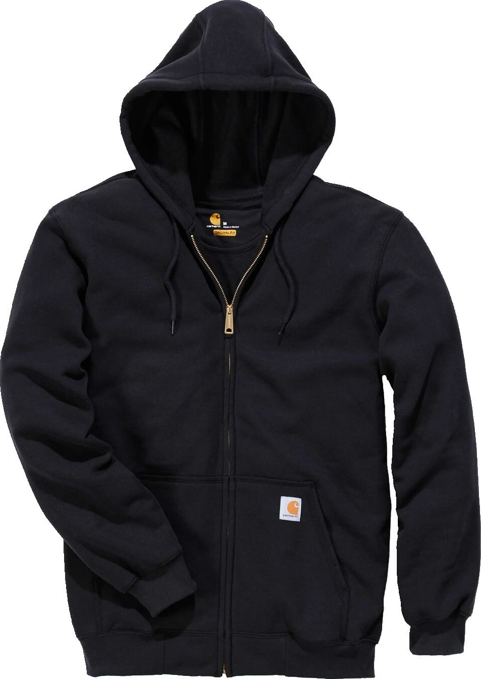 Carhartt Zip Hooded sweatshirt, Black, 2XL